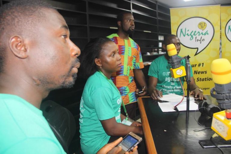 Radio Talk Show focused on addressing slum dwellers issues