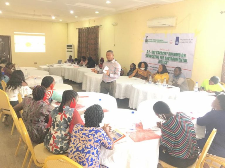 2-Day Capacity Building for Women for Environmental Justice Network (WEJN) in Bayelsa State