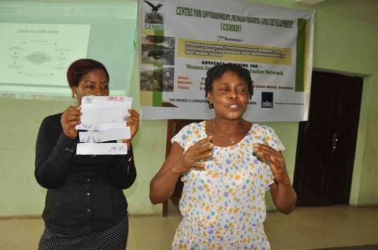 Preparing The Women For Environmental Evangelism