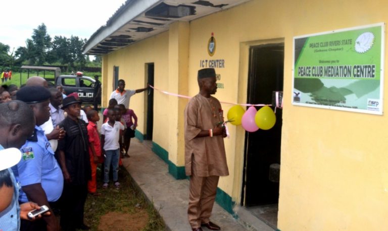 Official Tape Cutting and Inauguration of the Mediation Centre in Mogho Community, Gokana LGA, Rivers State