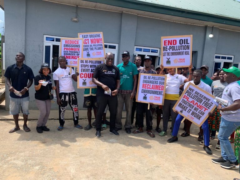 CEHRD Organized a Rally To Sensitize Community Members On The Dangers Of Oil Re-pollution In Ogbia Local Government Area, Rivers State