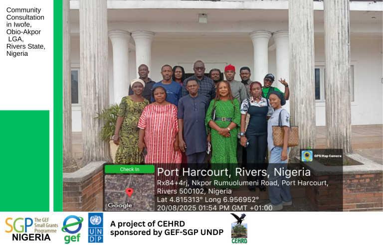 CEHRD Visits Rumulumeni community on Mangrove Restoration Project