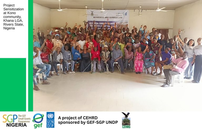 CEHRD organized Sensitization Meeting on Mangrove Restoration in Kono